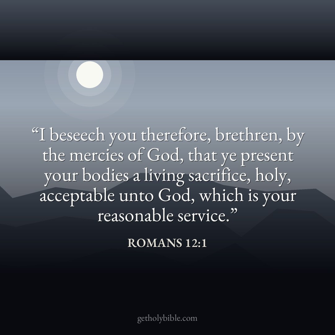 Verse of the Day — Romans 12:1