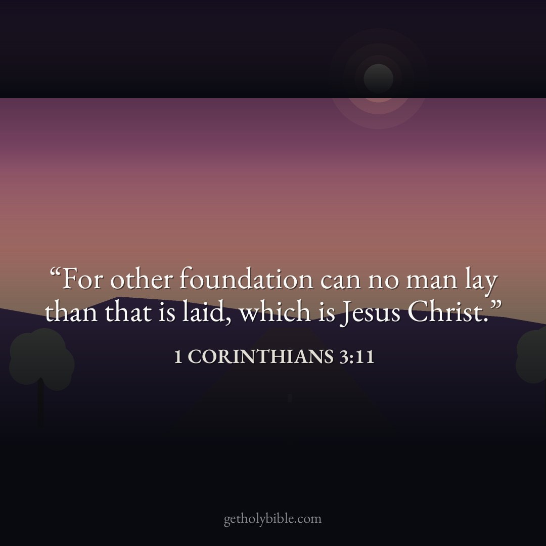 Verse of the Day — 1 Corinthians 3:11
