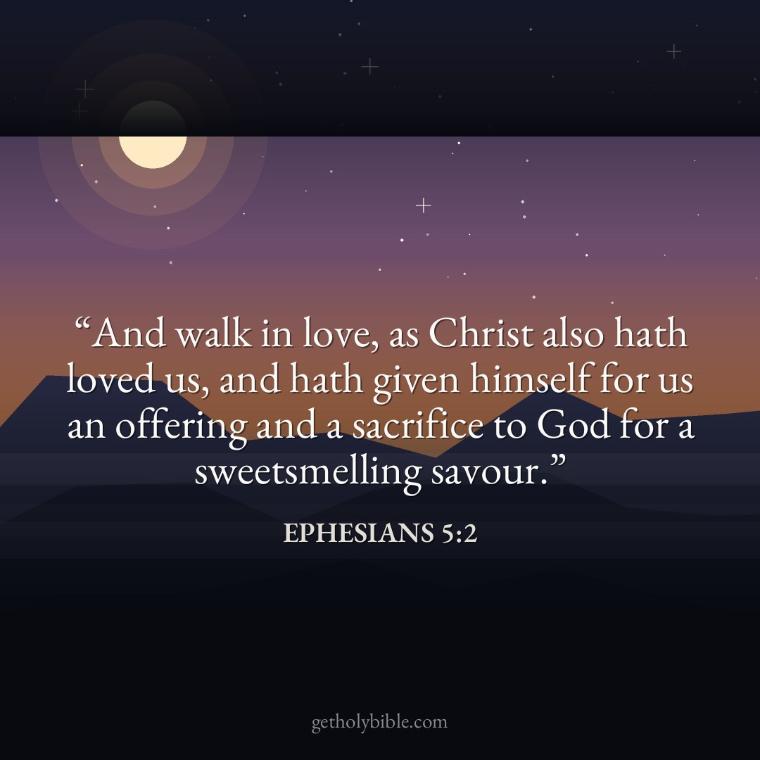Verse of the Day — Ephesians 5:2