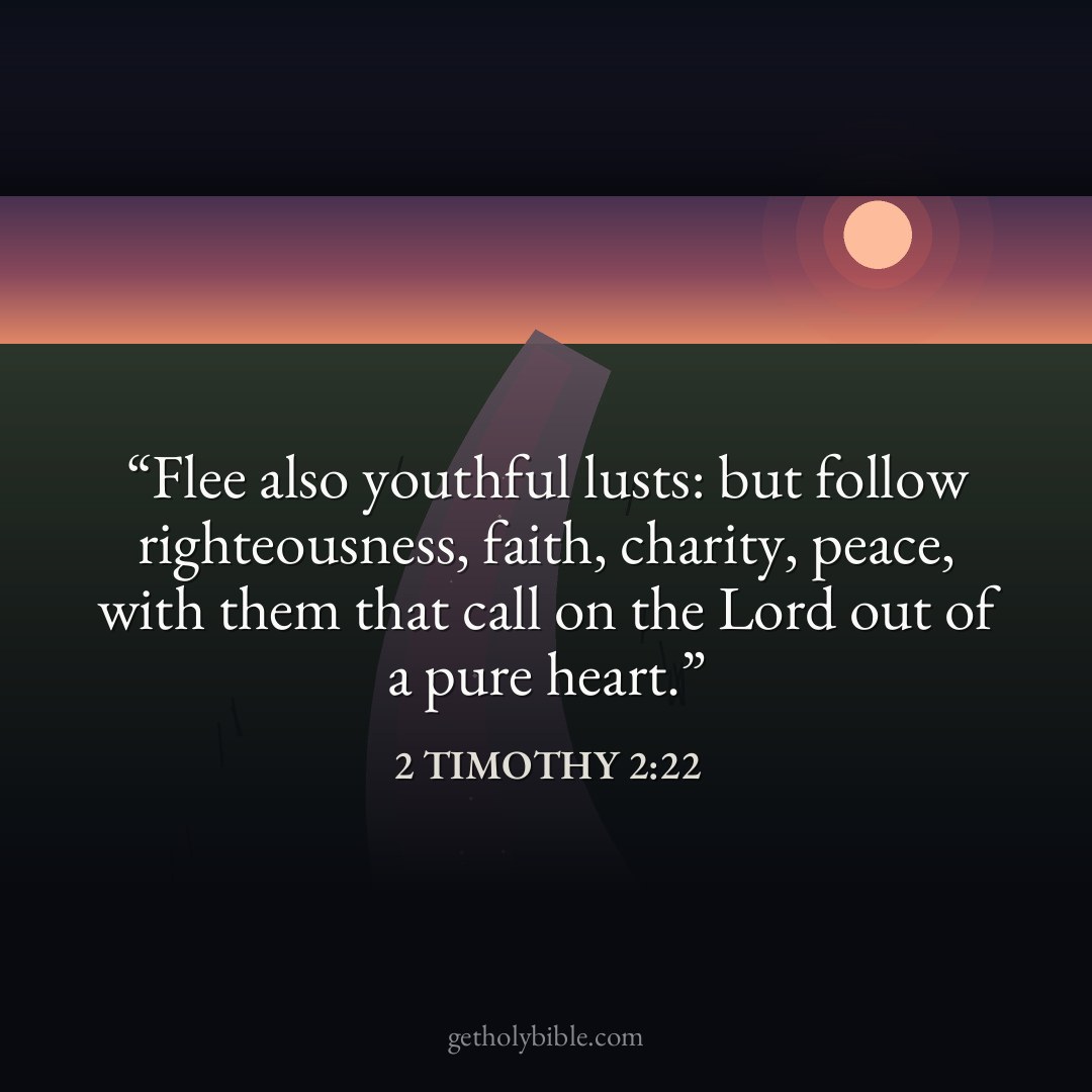 Verse of the Day — 2 Timothy 2:22