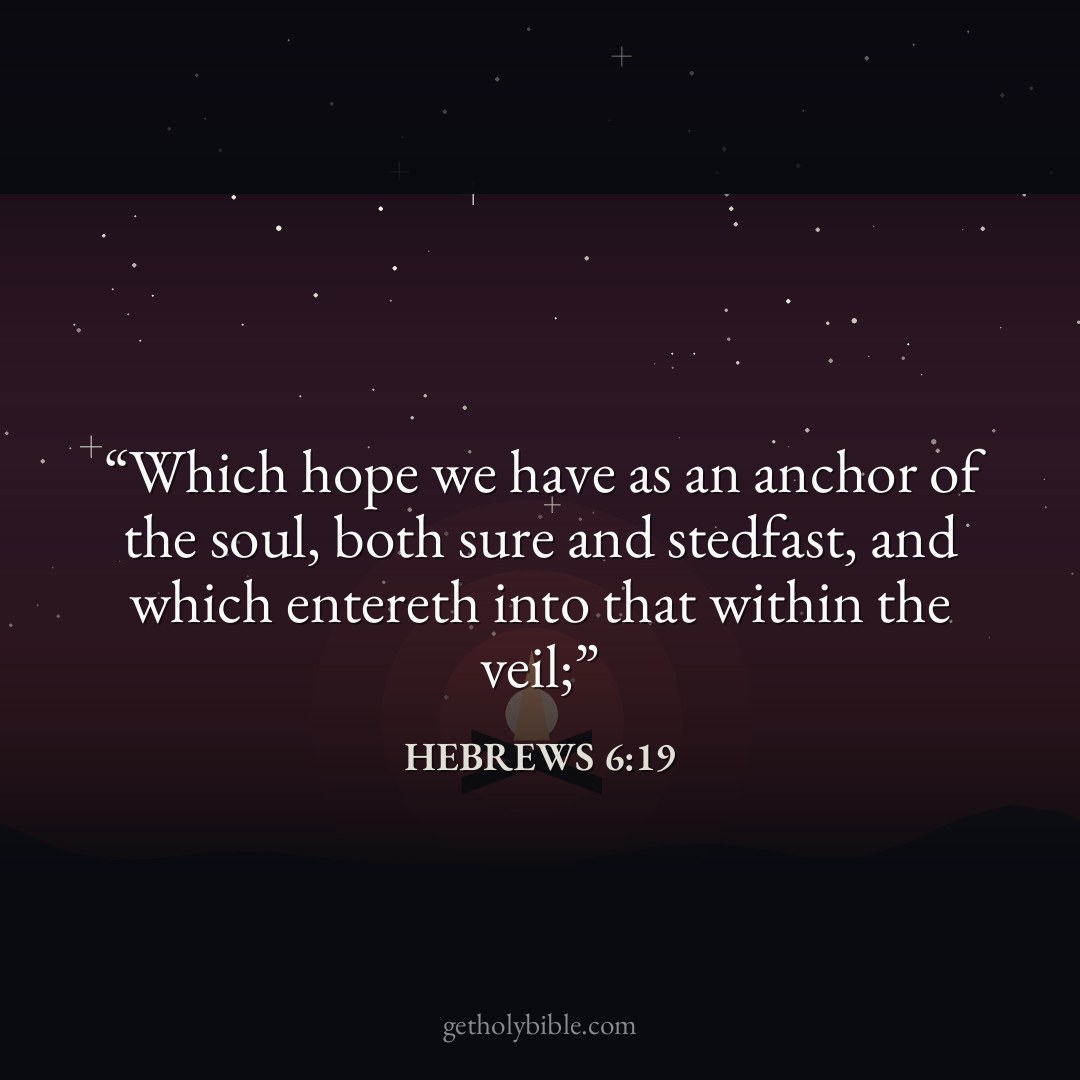 Verse of the Day — Hebrews 6:19