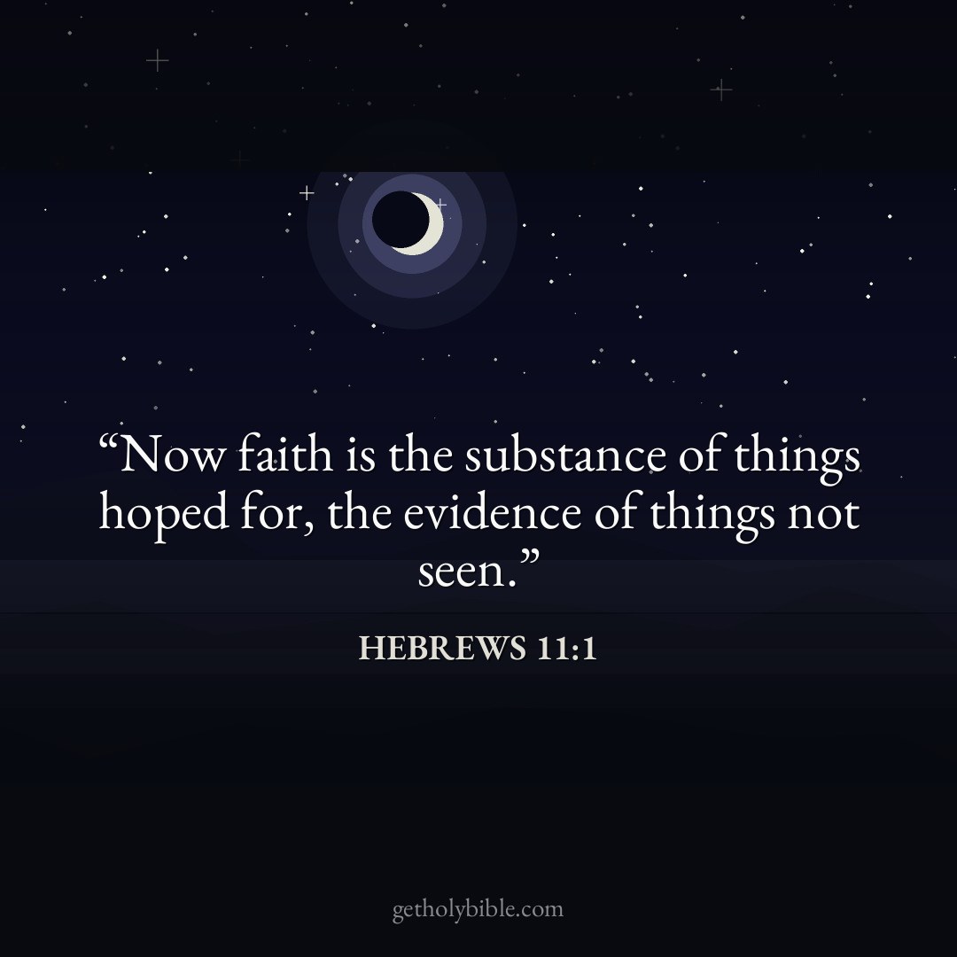 Verse of the Day — Hebrews 11:1