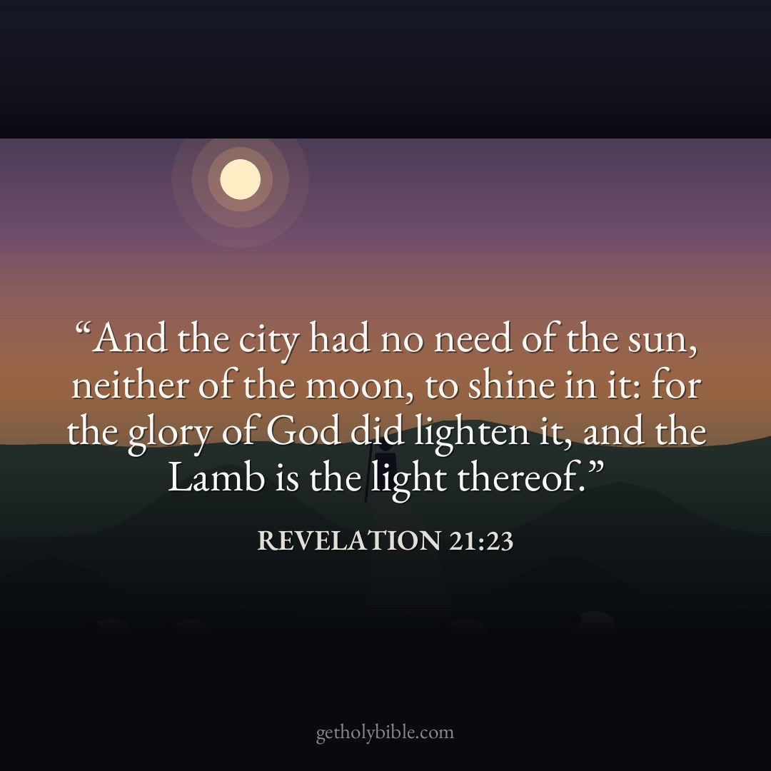 Verse of the Day — Revelation 21:23
