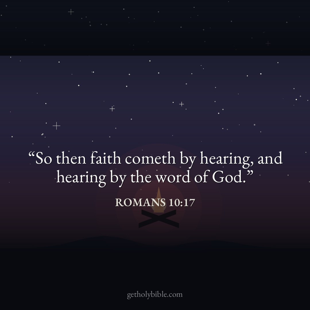 Verse of the Day — Romans 10:17