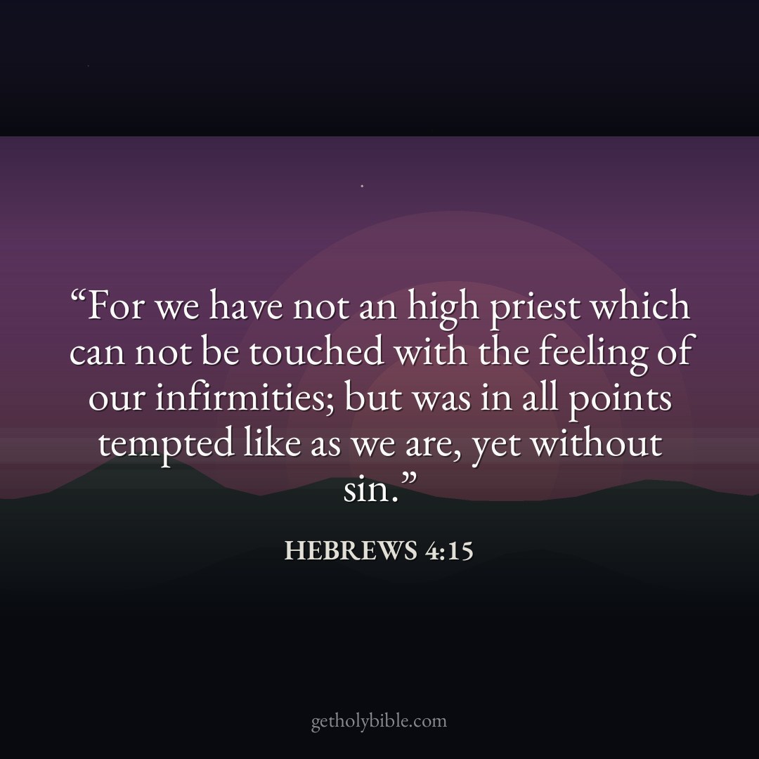 Verse of the Day — Hebrews 4:15