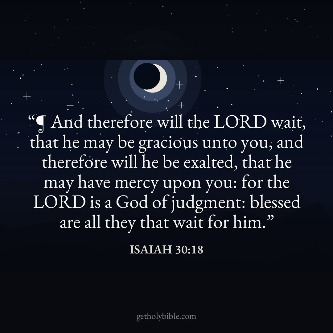 Verse of the Day — Isaiah 30:18