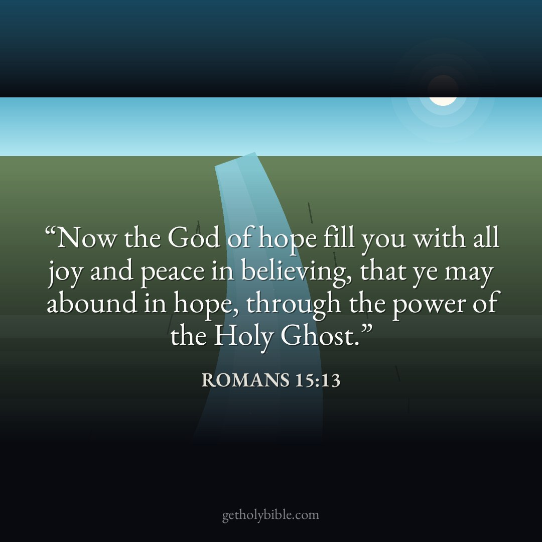 Verse of the Day — Romans 15:13