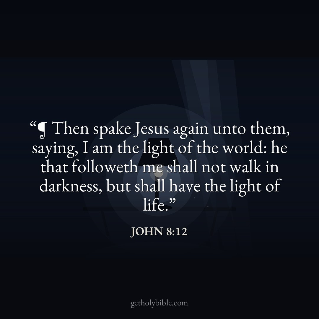 Verse of the Day — John 8:12