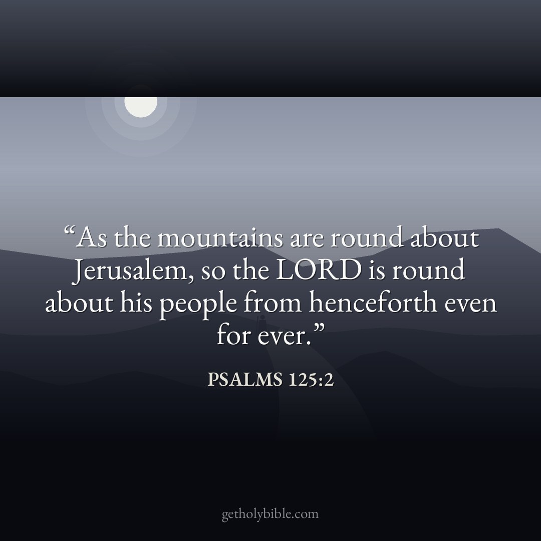 Verse of the Day — Psalms 125:2