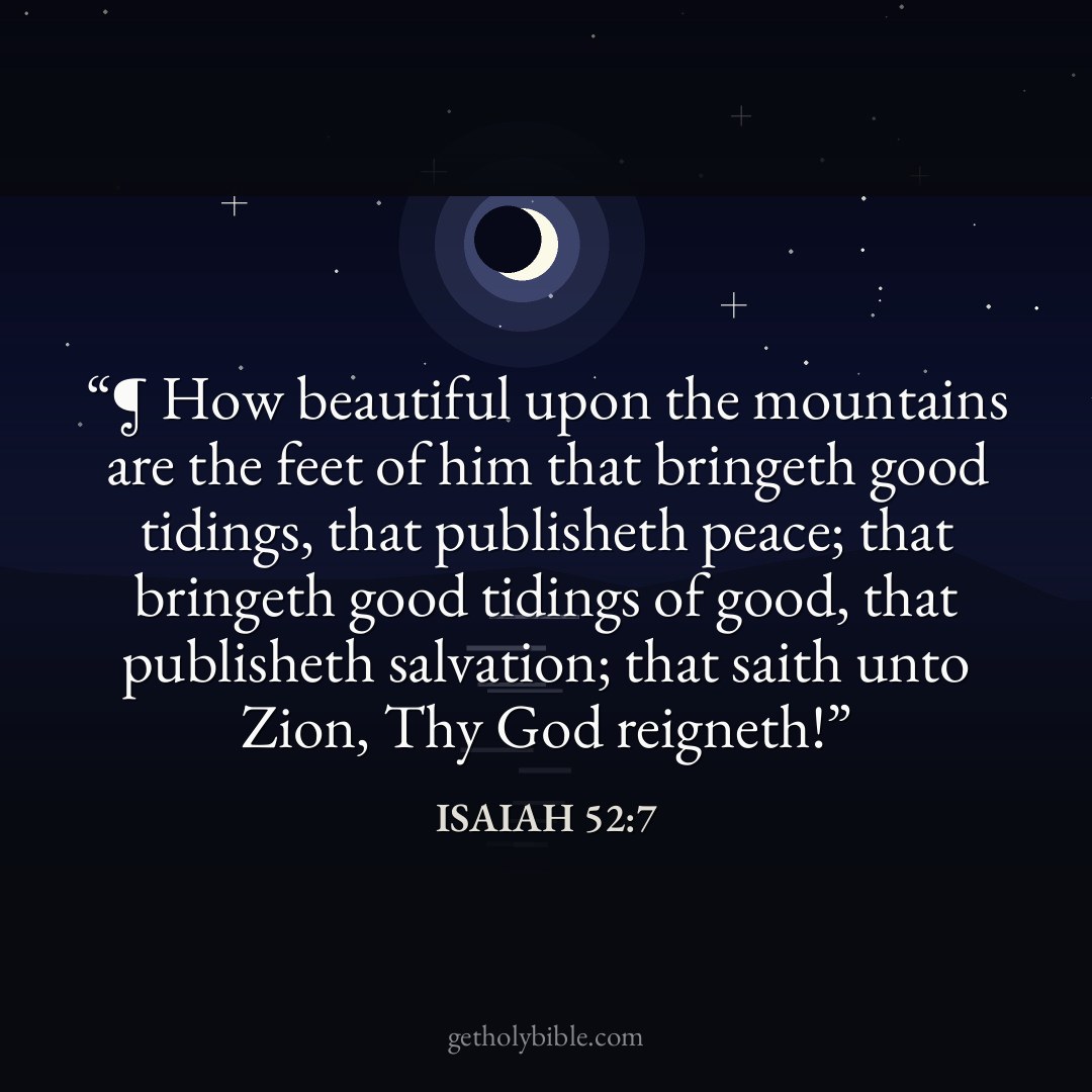Verse of the Day — Isaiah 52:7