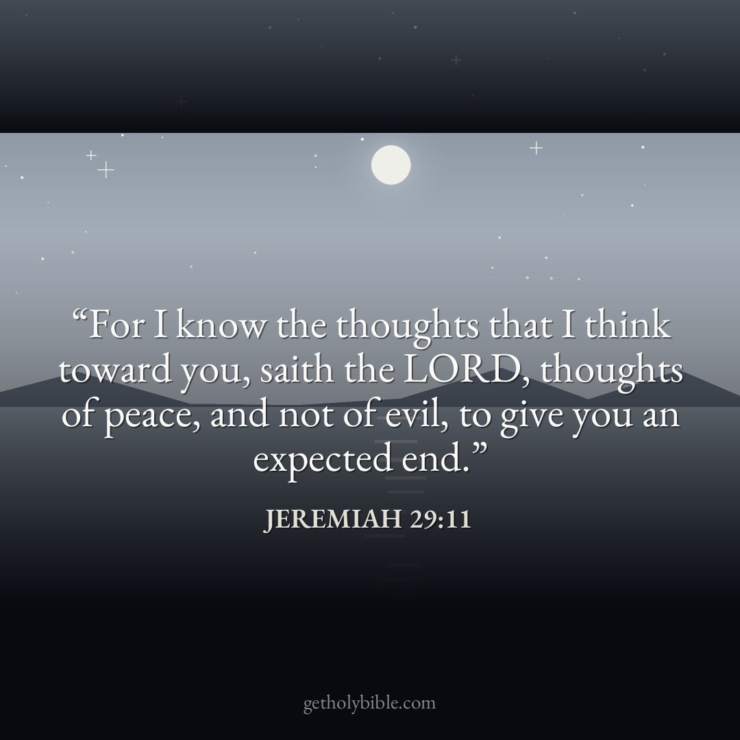 Verse of the Day — Jeremiah 29:11