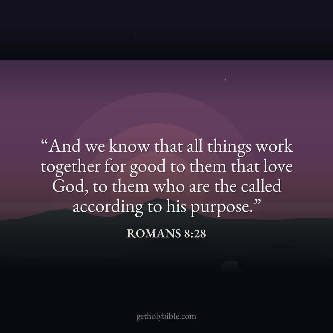 Verse of the Day — Romans 8:28