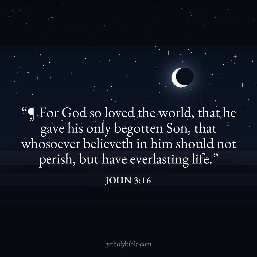 Verse of the Day — John 3:16