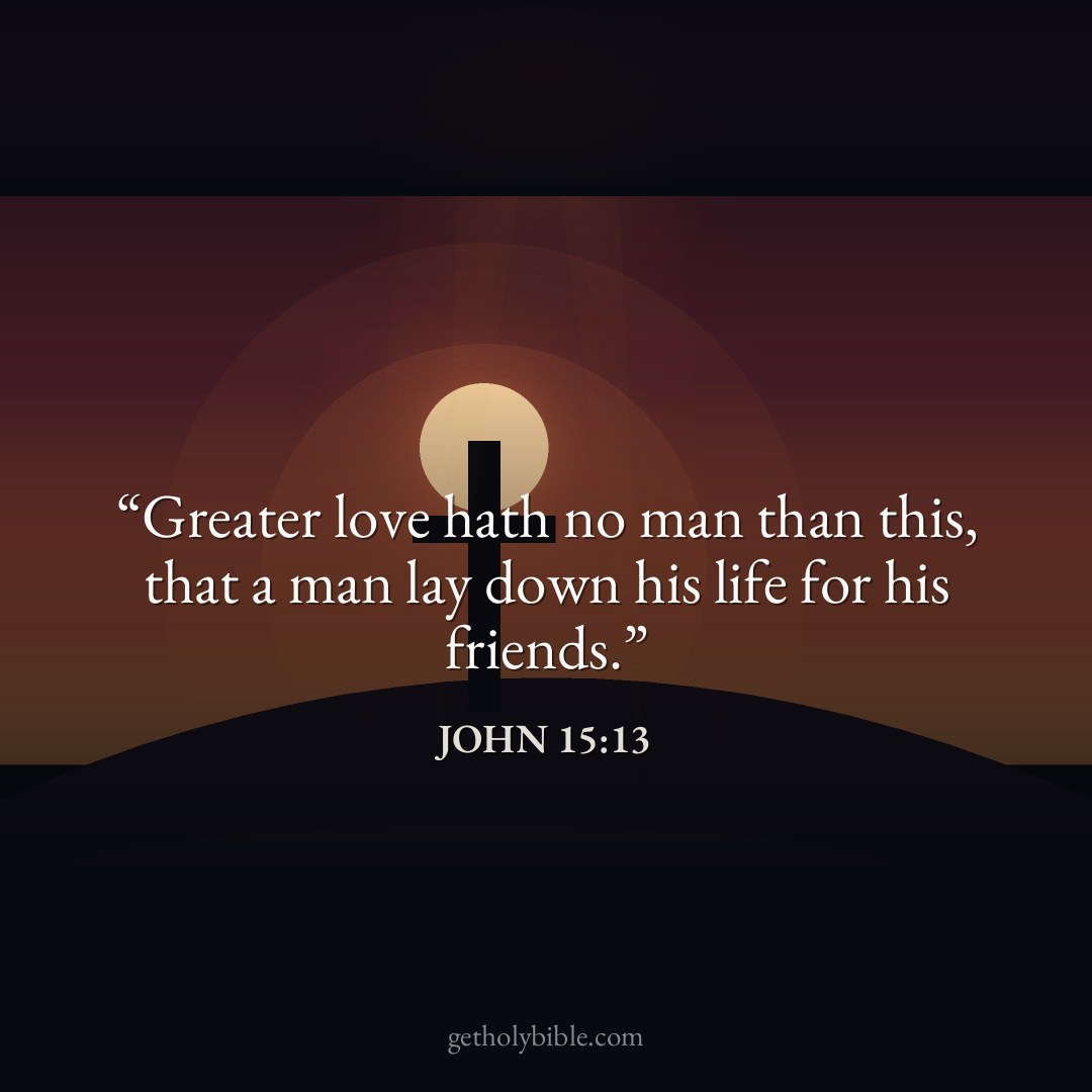 Verse of the Day — John 15:13
