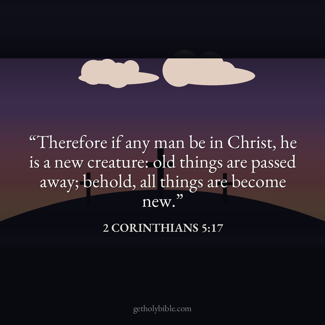 Verse of the Day — 2 Corinthians 5:17