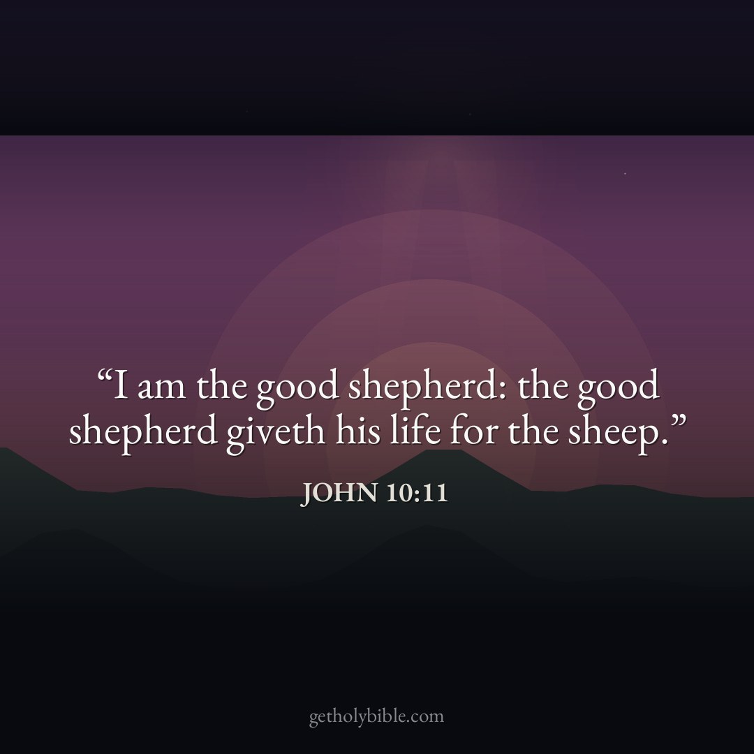 Verse of the Day — John 10:11