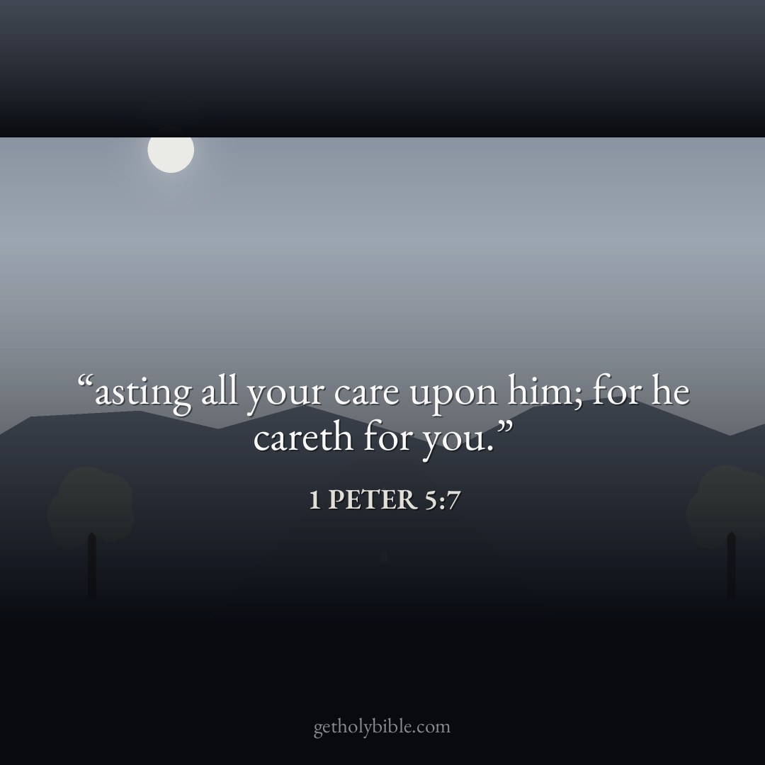 Verse of the Day — 1 Peter 5:7