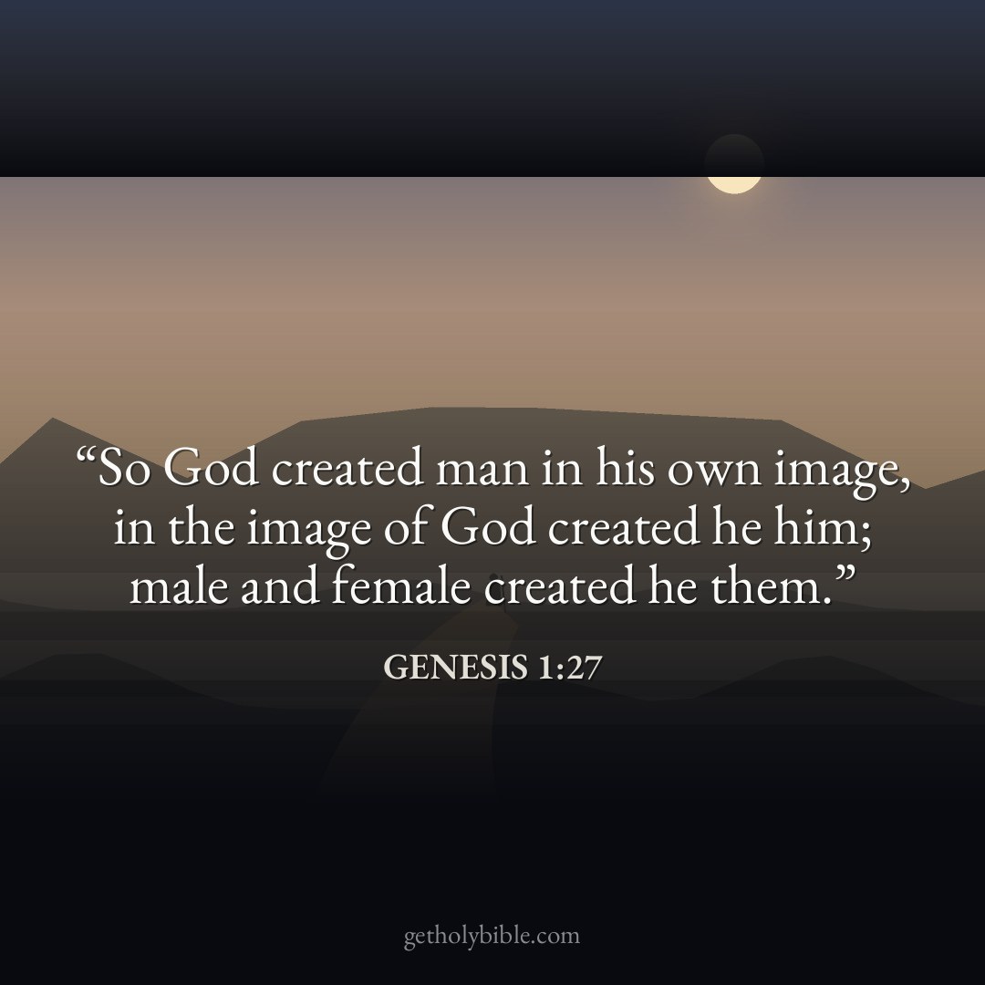 Verse of the Day — Genesis 1:27