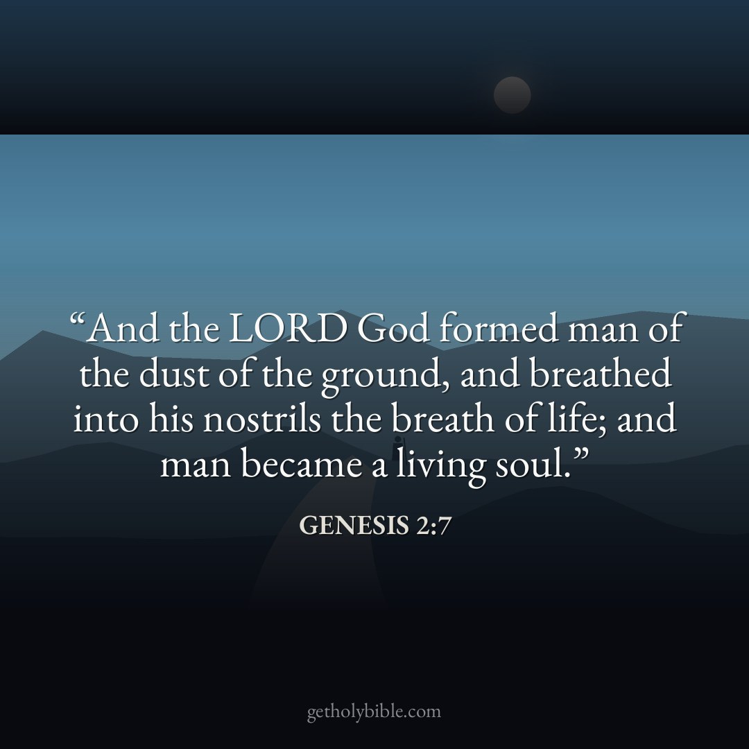 Verse of the Day — Genesis 2:7