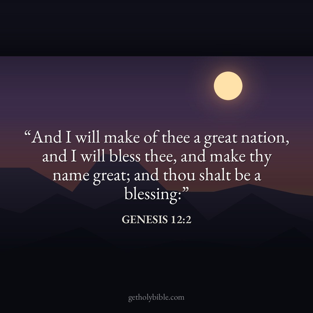 Verse of the Day — Genesis 12:2