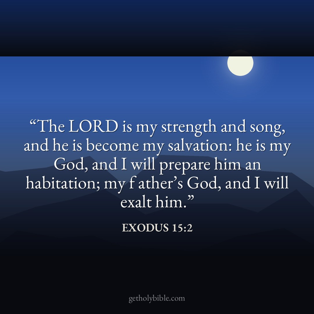 Verse of the Day — Exodus 15:2