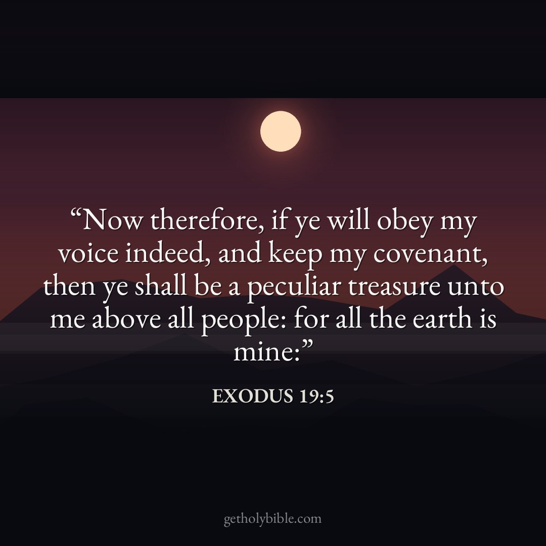 Verse of the Day — Exodus 19:5