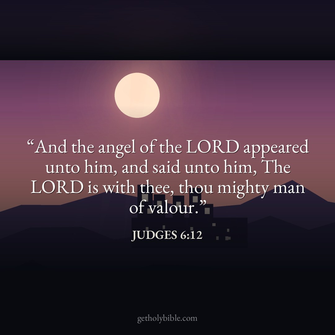 Verse of the Day — Judges 6:12