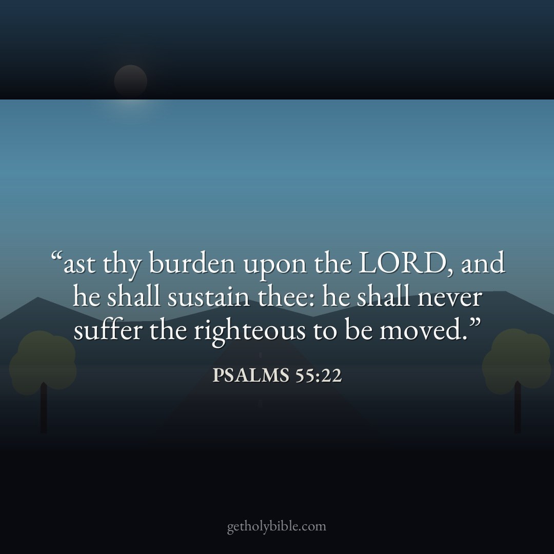 Verse of the Day — Psalms 55:22