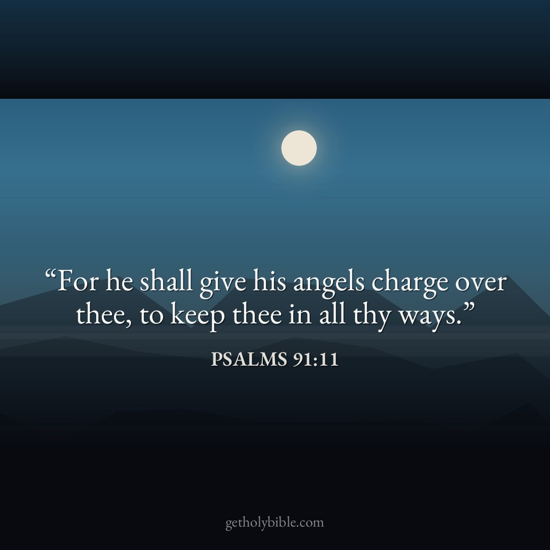 Verse of the Day — Psalms 91:11