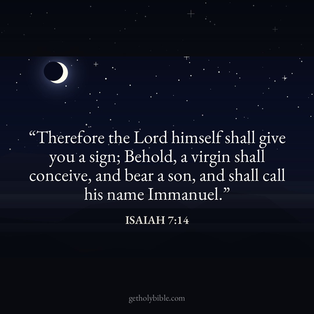 Verse of the Day — Isaiah 7:14