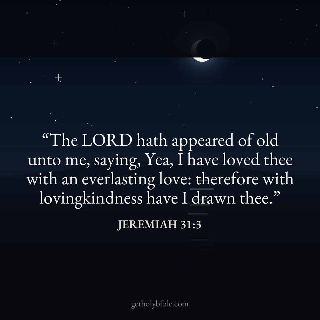 Verse of the Day — Jeremiah 31:3
