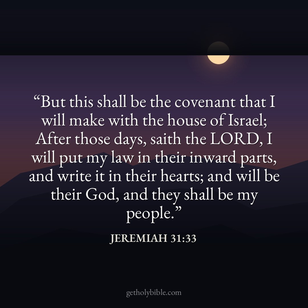 Verse of the Day — Jeremiah 31:33