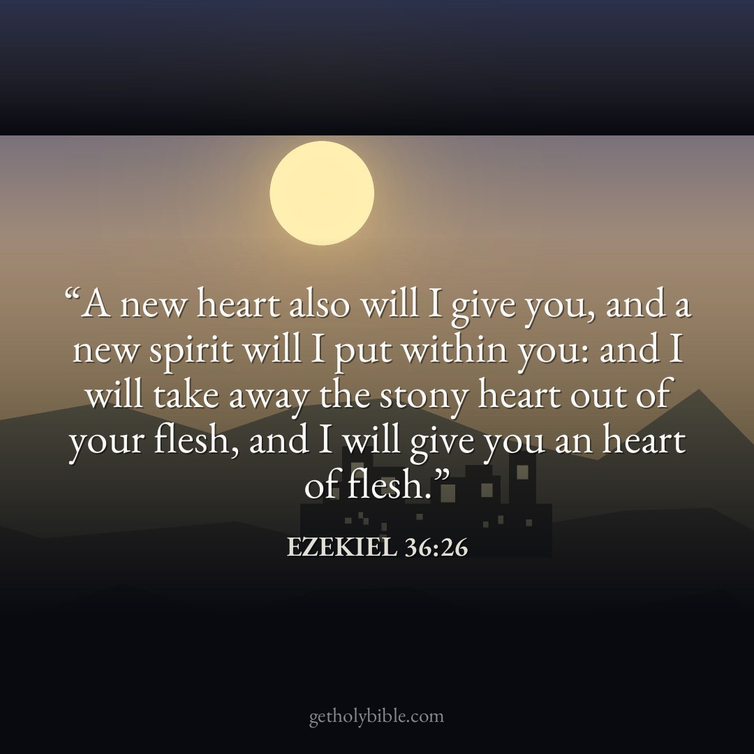 Verse of the Day — Ezekiel 36:26