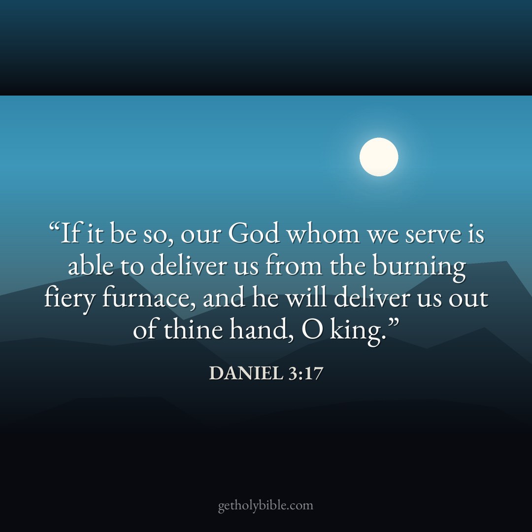 Verse of the Day — Daniel 3:17