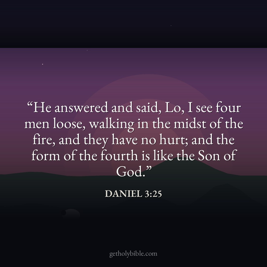 Verse of the Day — Daniel 3:25