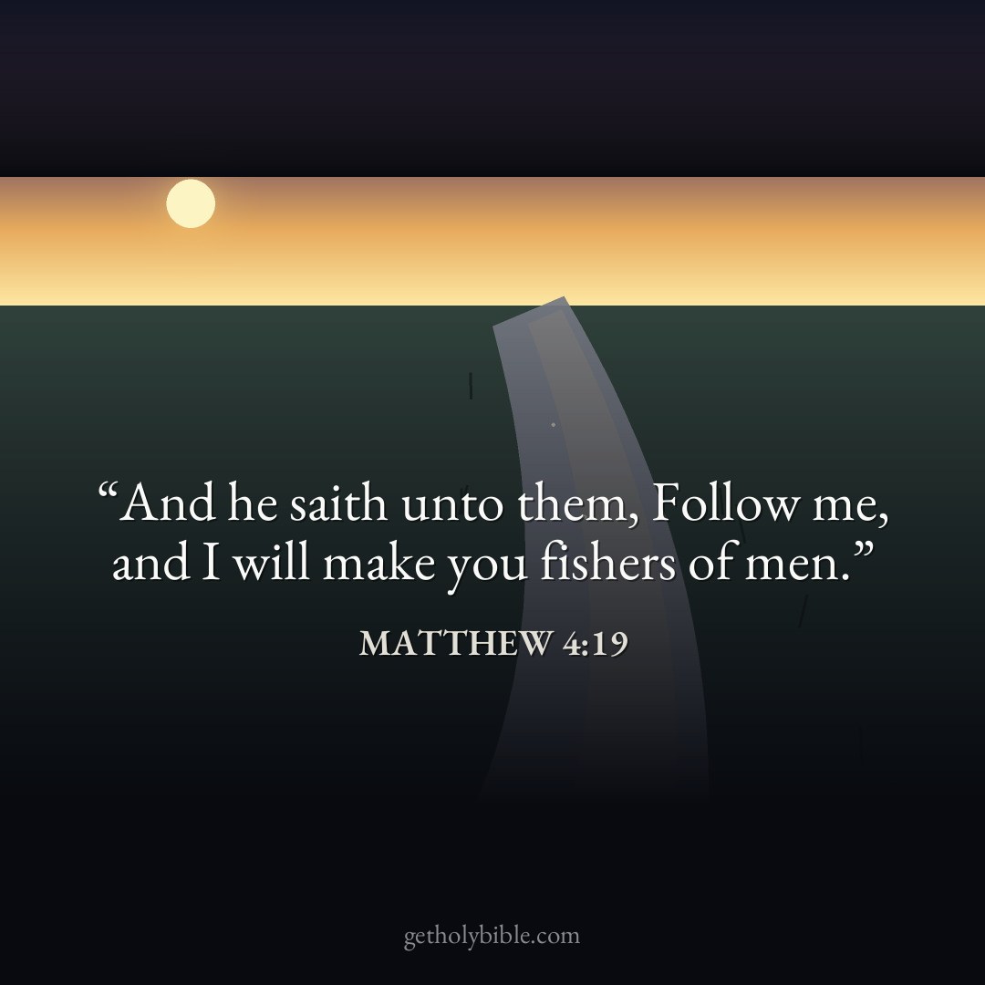 Verse of the Day — Matthew 4:19