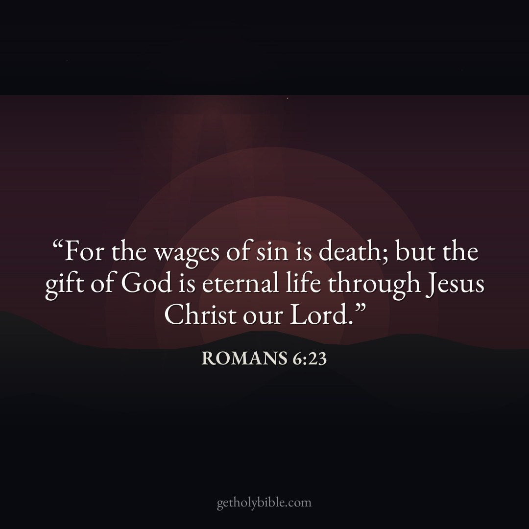 Verse of the Day — Romans 6:23