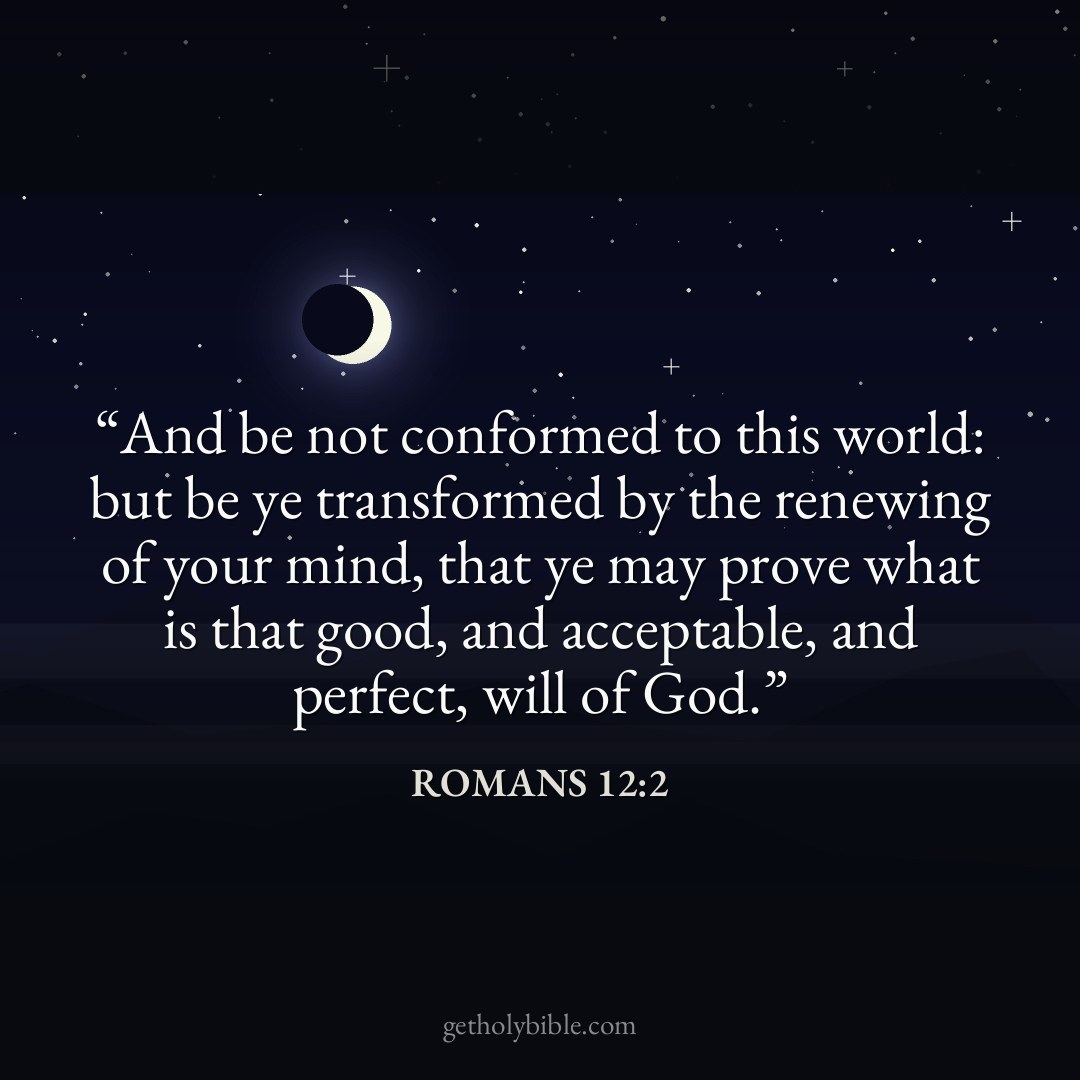 Verse of the Day — Romans 12:2