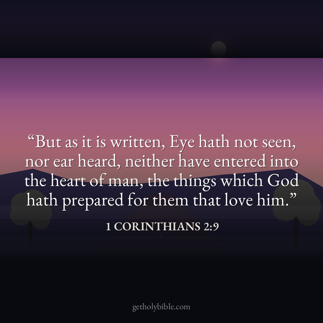 Verse of the Day — 1 Corinthians 2:9