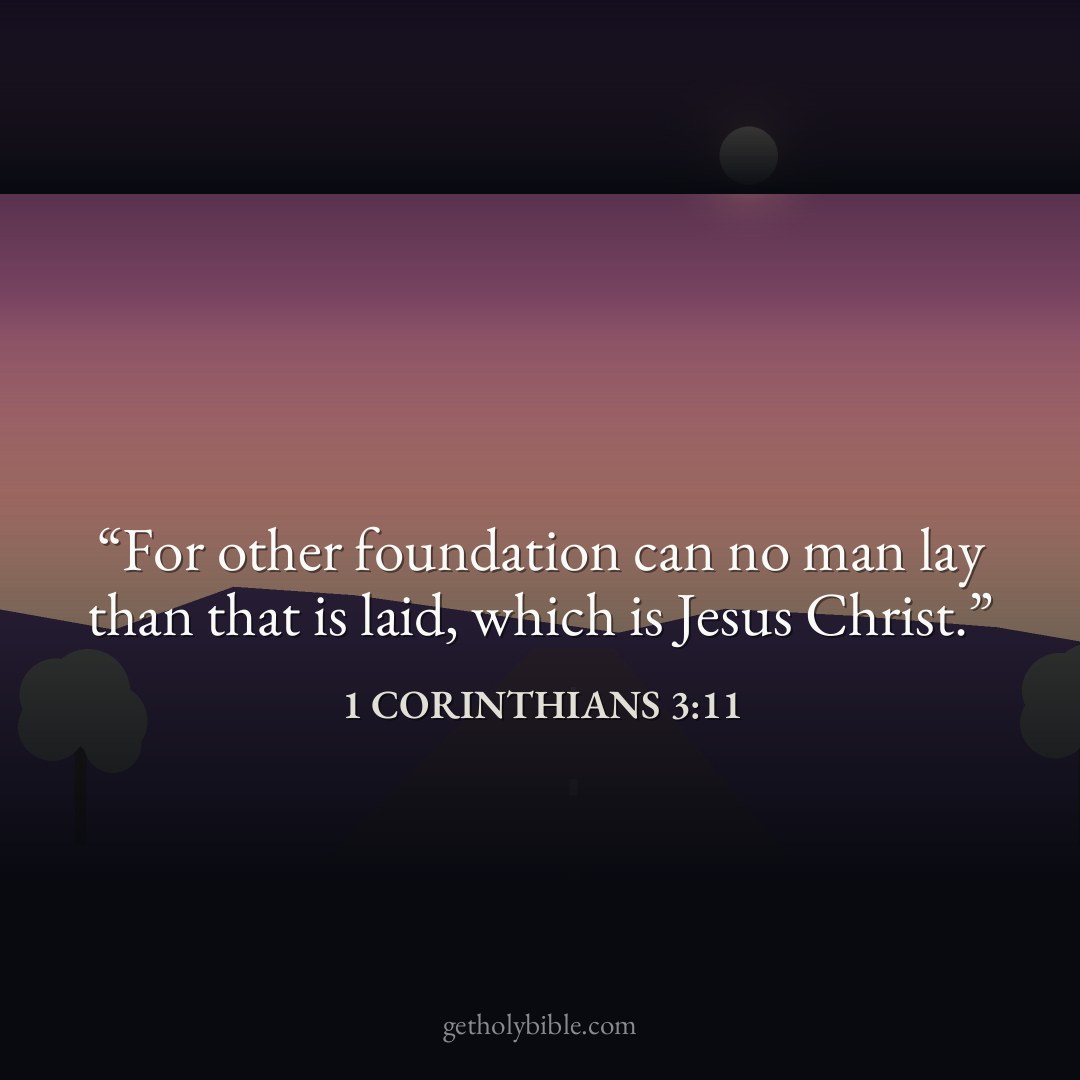 Verse of the Day — 1 Corinthians 3:11