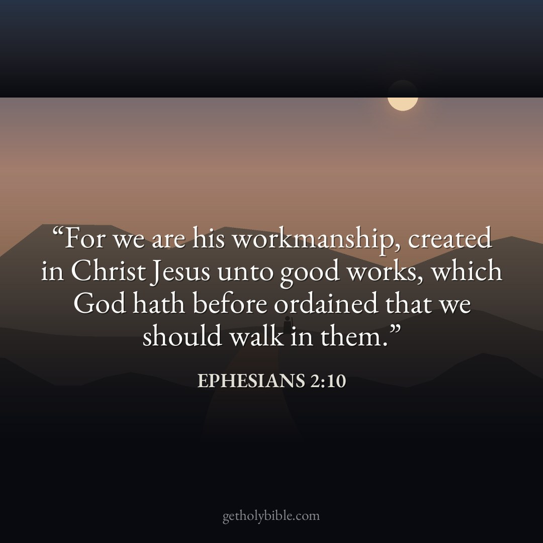 Verse of the Day — Ephesians 2:10