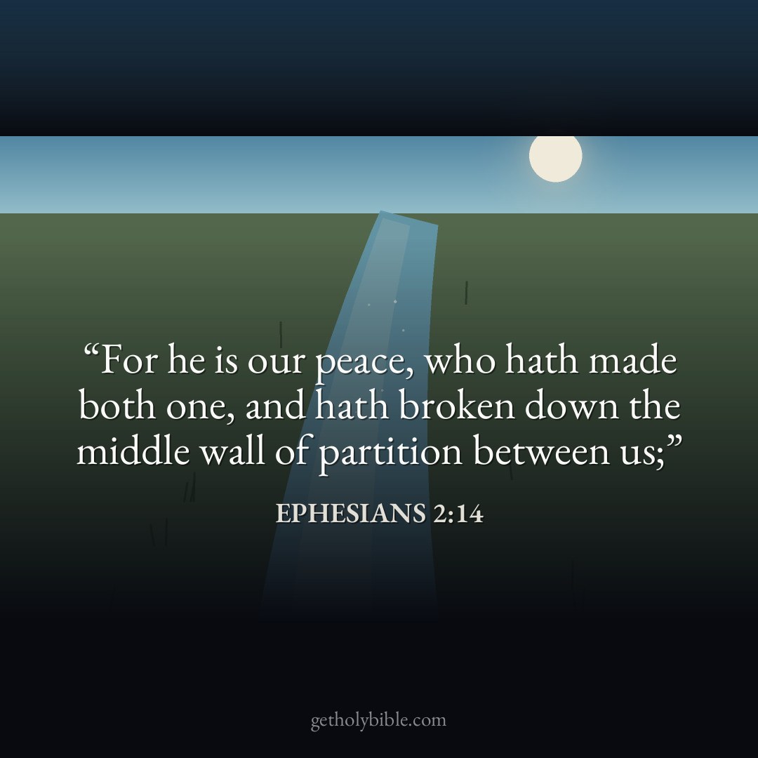 Verse of the Day — Ephesians 2:14