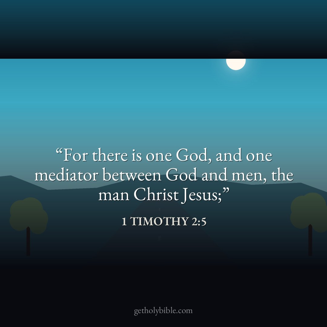 Verse of the Day — 1 Timothy 2:5