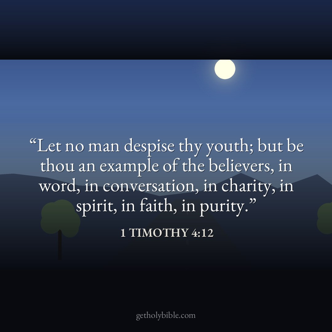 Verse of the Day — 1 Timothy 4:12