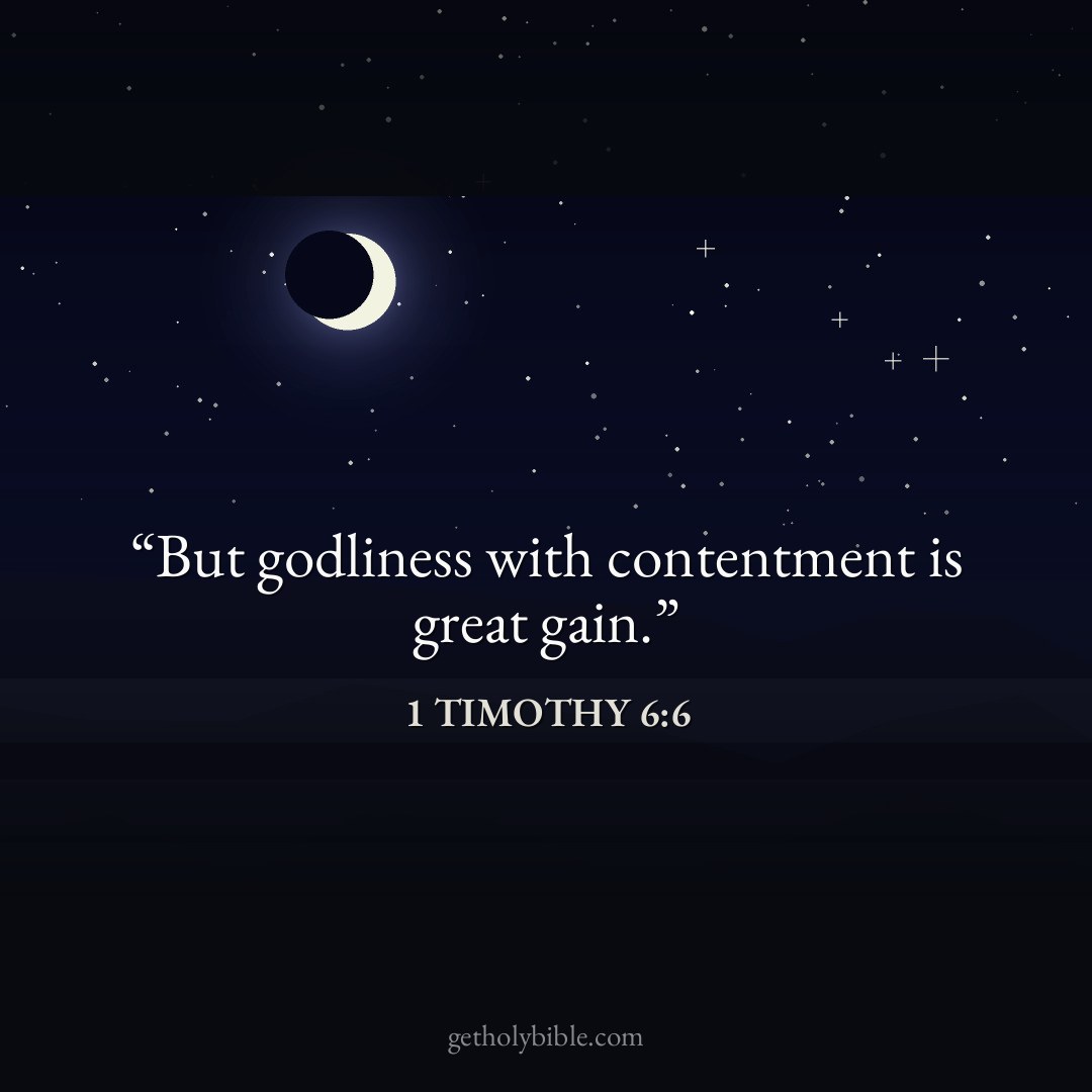 Verse of the Day — 1 Timothy 6:6
