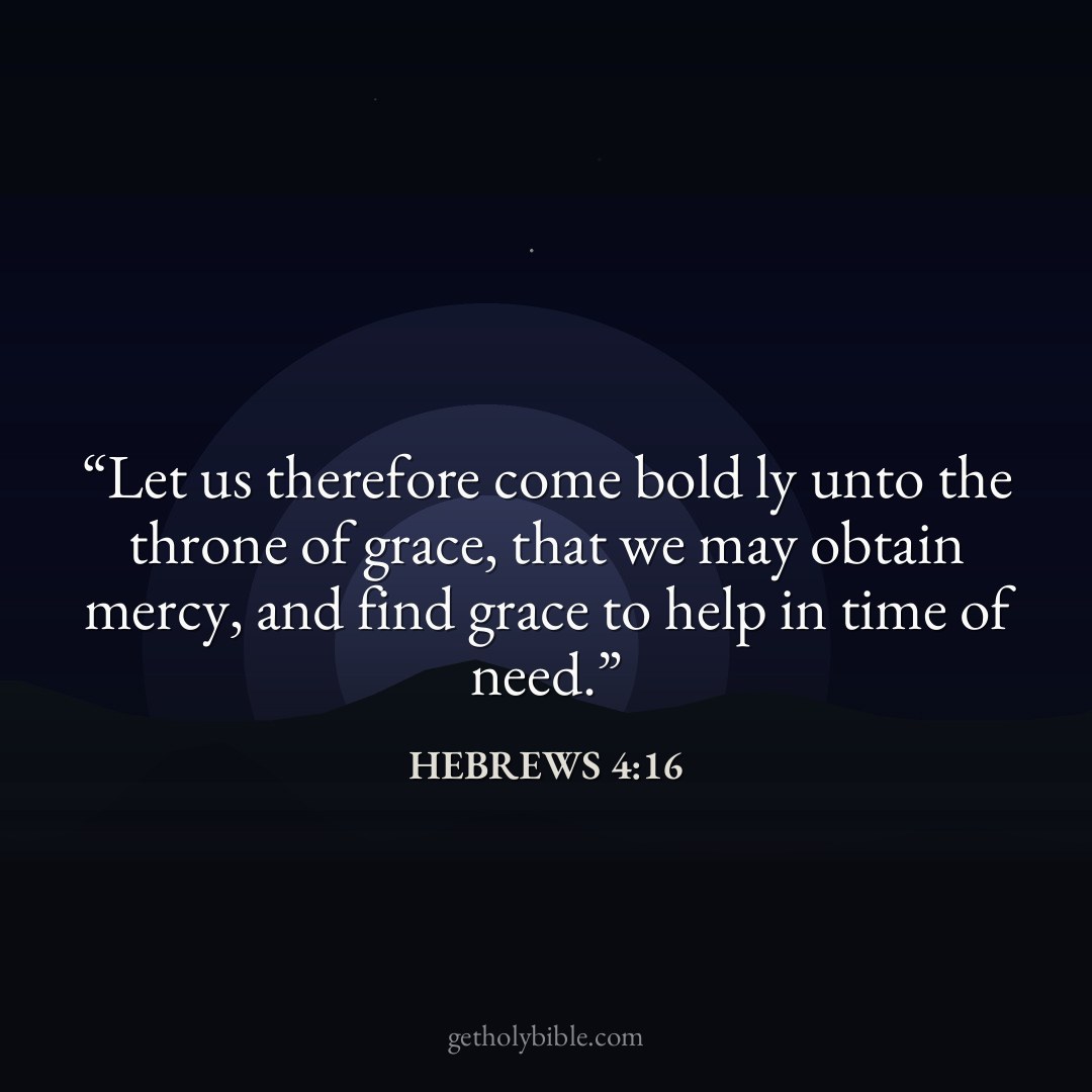 Verse of the Day — Hebrews 4:16