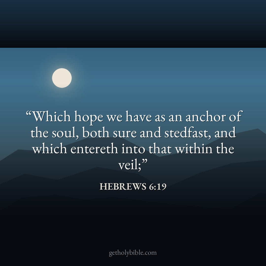 Verse of the Day — Hebrews 6:19