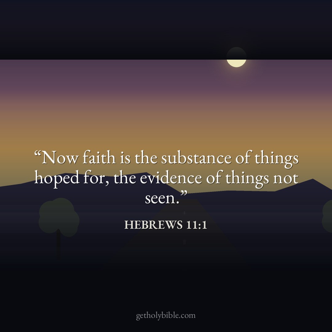 Verse of the Day — Hebrews 11:1