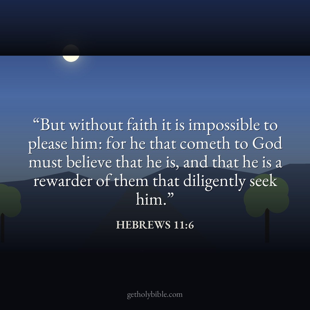 Verse of the Day — Hebrews 11:6