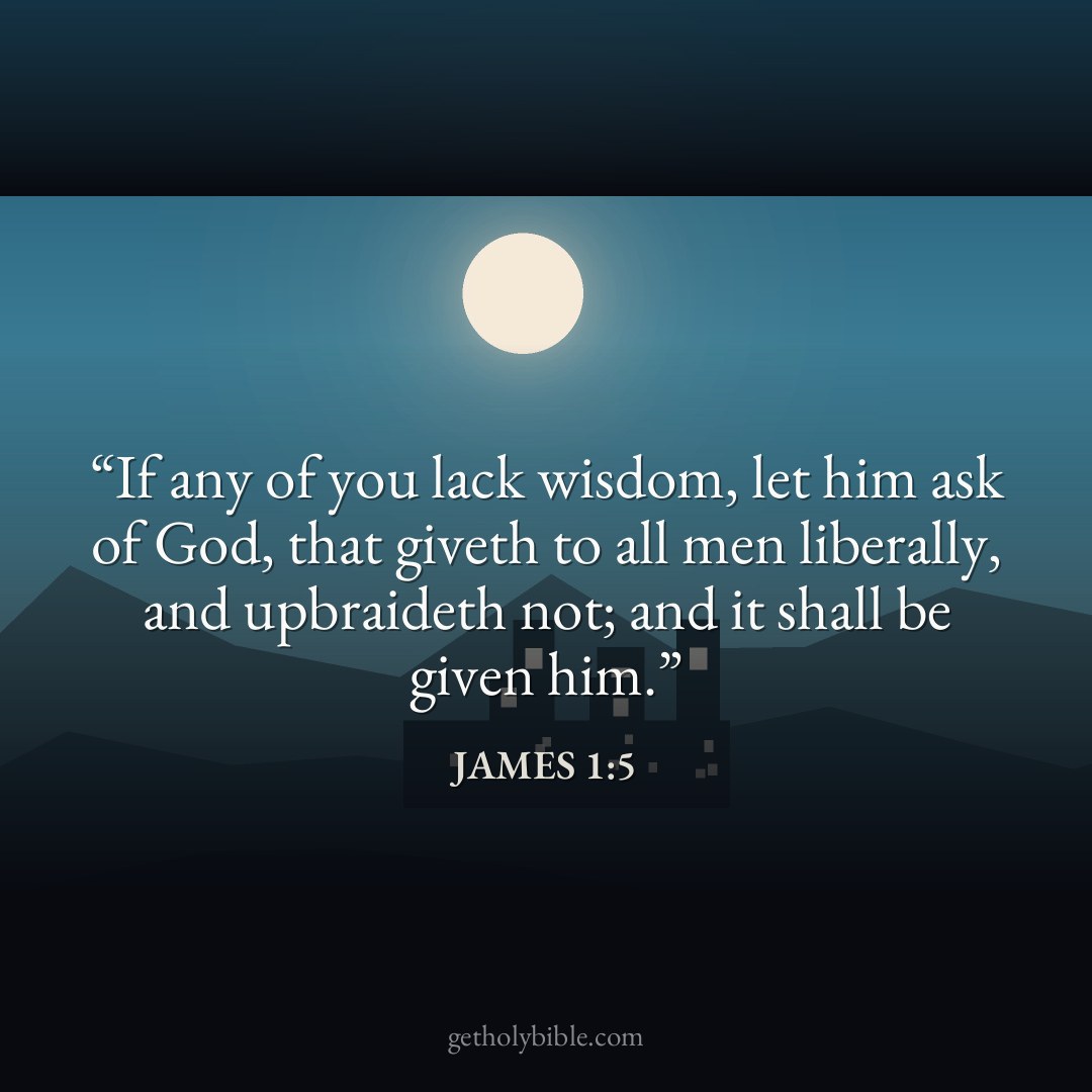 Verse of the Day — James 1:5